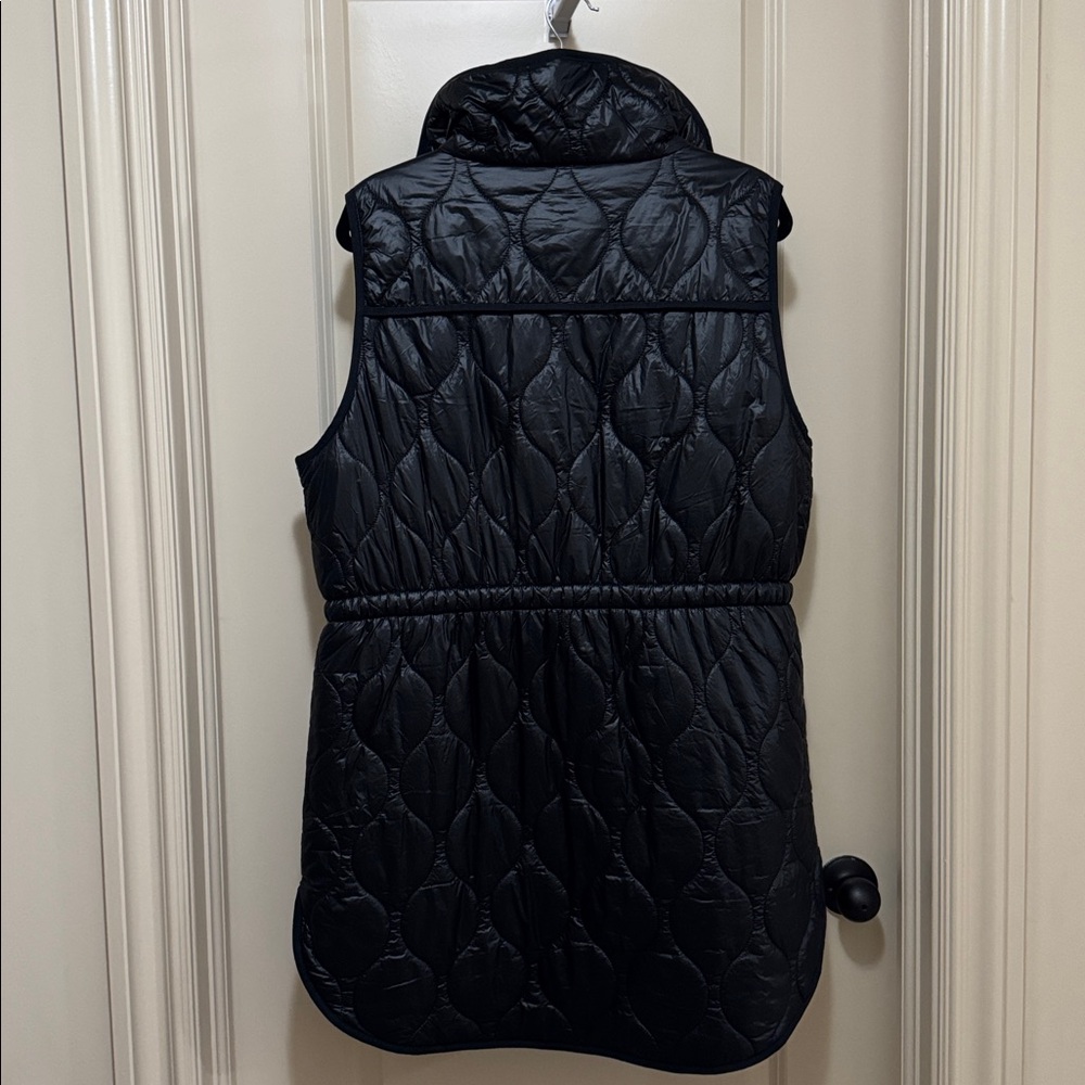 Lou & Grey Black Quilted Vest size Large - Picture 7 of 7